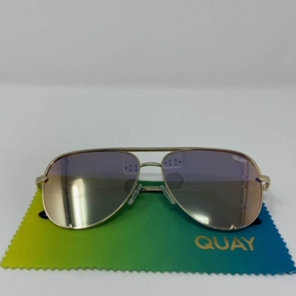 Quay High Key Mini Gold-Polarized